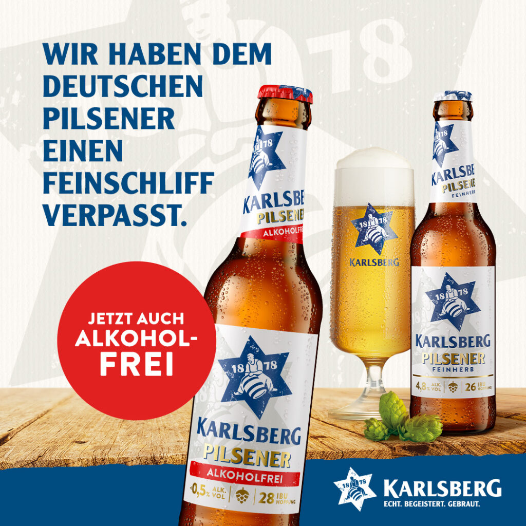 Karlsberg » Echt. Begeistert. Gebraut.